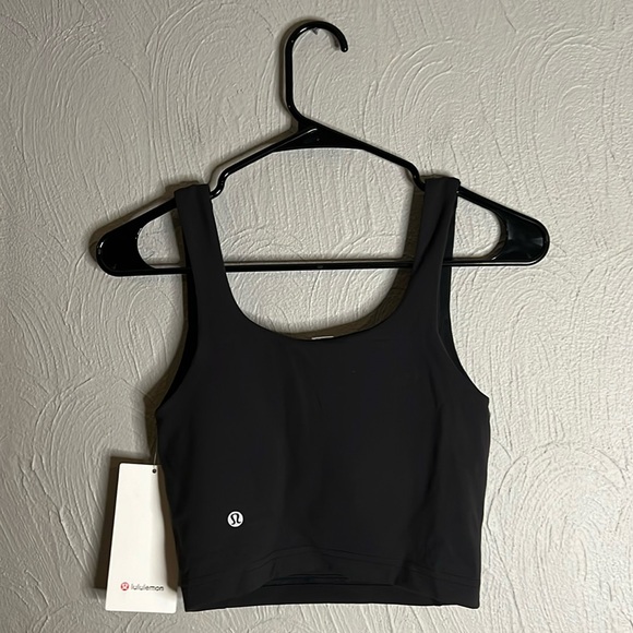 Lululemon Wunder Train Tank *sweetheart size 4 black - Picture 4 of 6